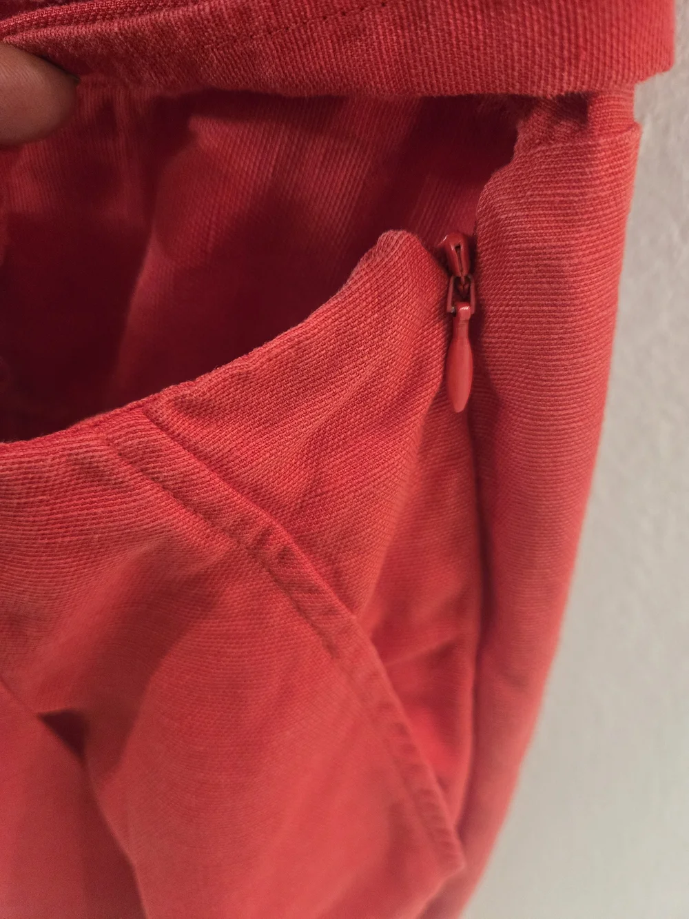 Wilfred Red Wide-Leg Crop Jumpsuit with Wrap Top Size 2